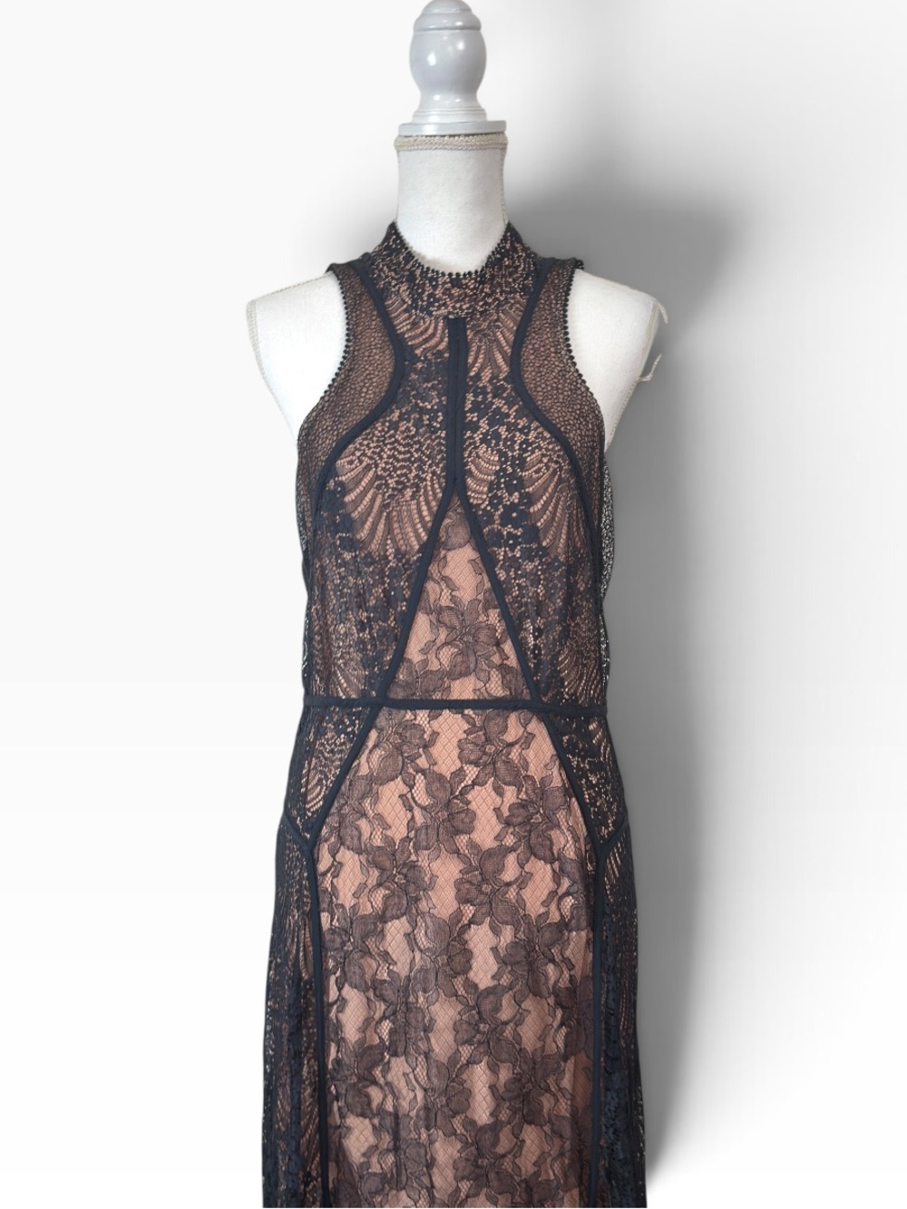 By Anthropologie Structured Midi Dress - Picture 9 of 13